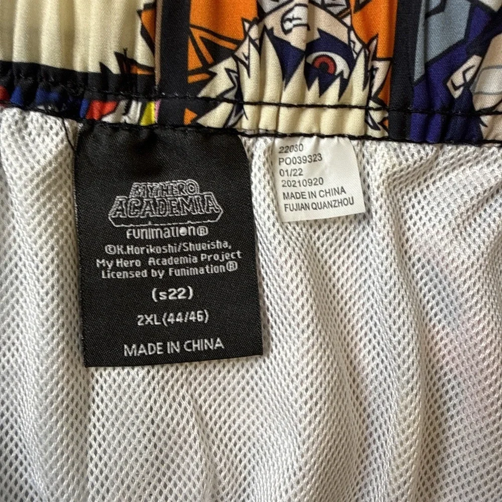 NEW " My Hero Academia " Swim Trunks with Briefs, Men's 2XL (44/46) Funimation - Picture 7 of 7